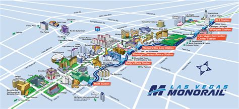 vegas monorail route map